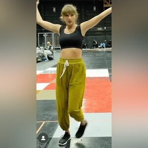 free people cactus slouch joggers - as seen on taylor swift